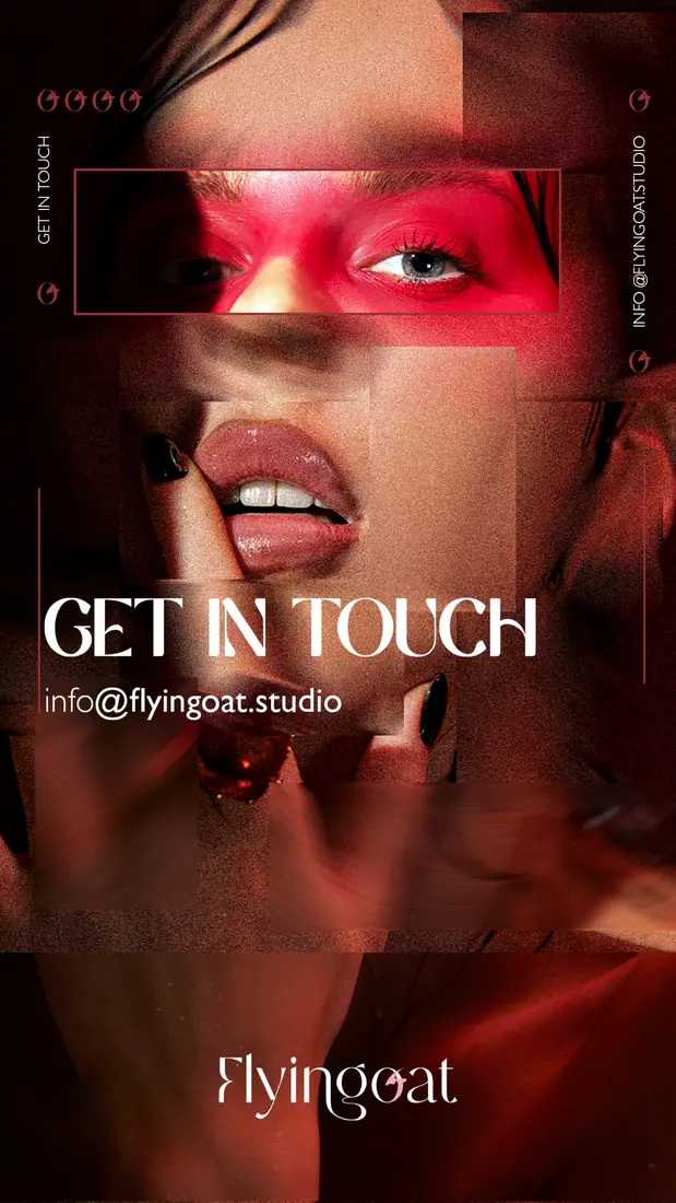 Flyingoat — Through a wash of red — the invitation