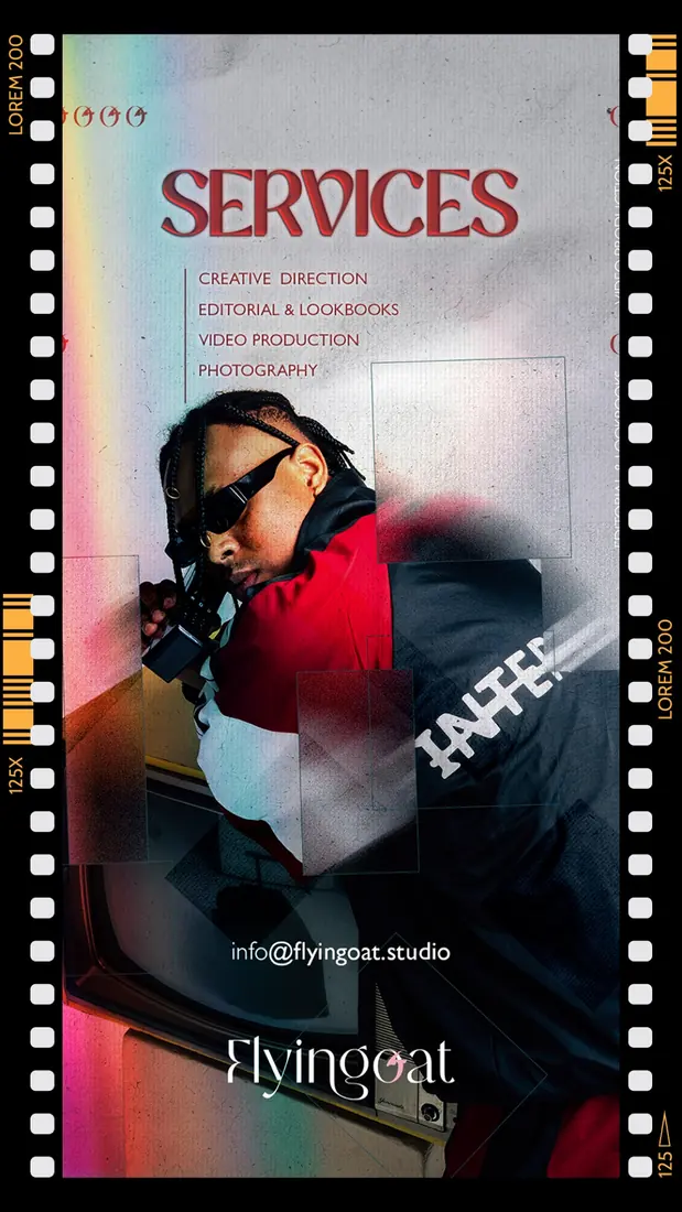 Flyingoat — On a strip of 35mm — the offer