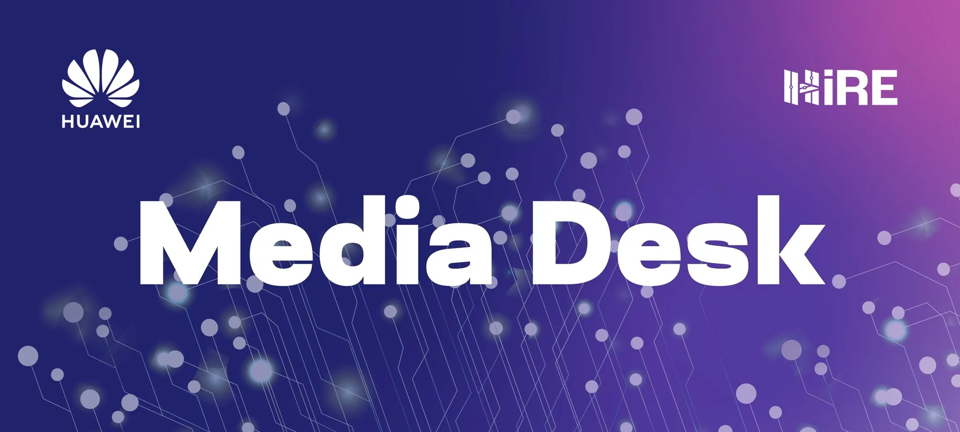 The media desk, as designed